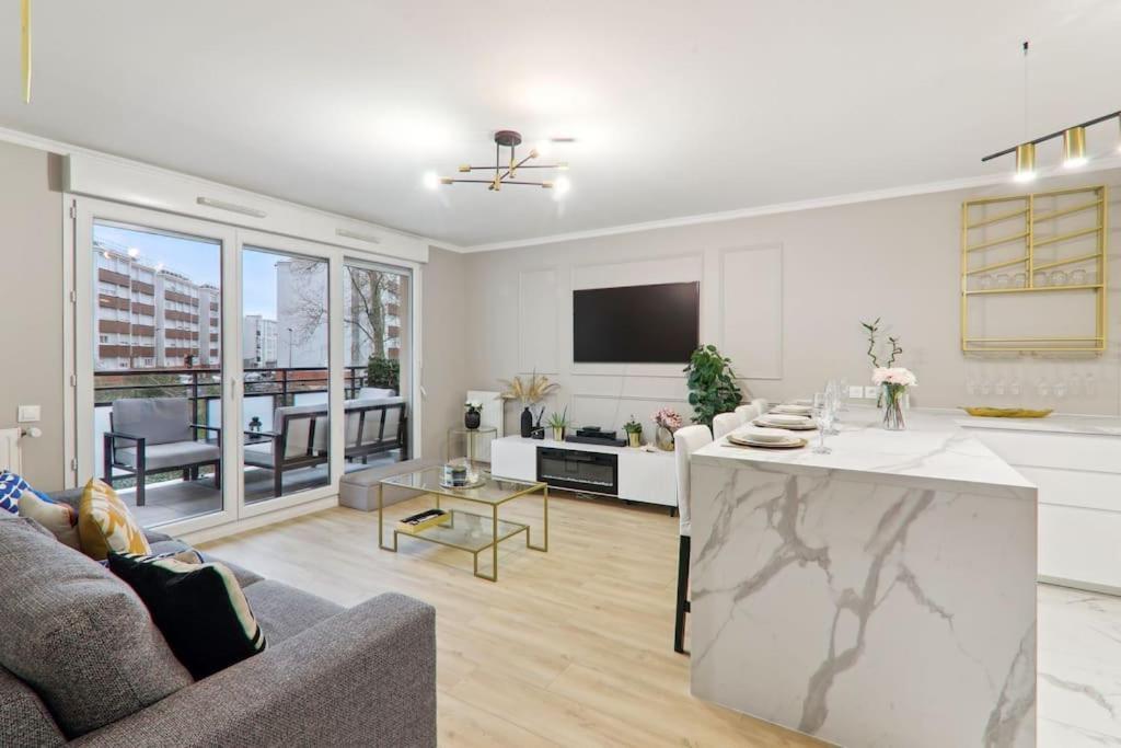 Appartement Design Pres Defense Bezons Ngoại thất bức ảnh